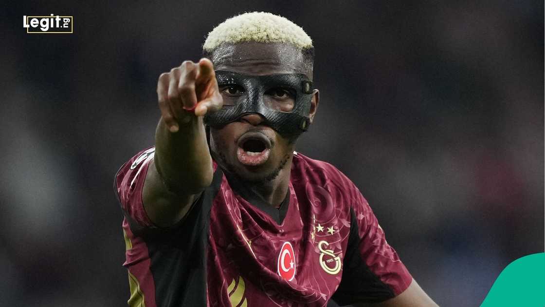 Victor Osimhen, 2025/26 Champions League, UEFA Galatasaray, Ajax, Football. Victor Osimhen, 2025/26 Champions League, UEFA Galatasaray, Ajax, Football.
