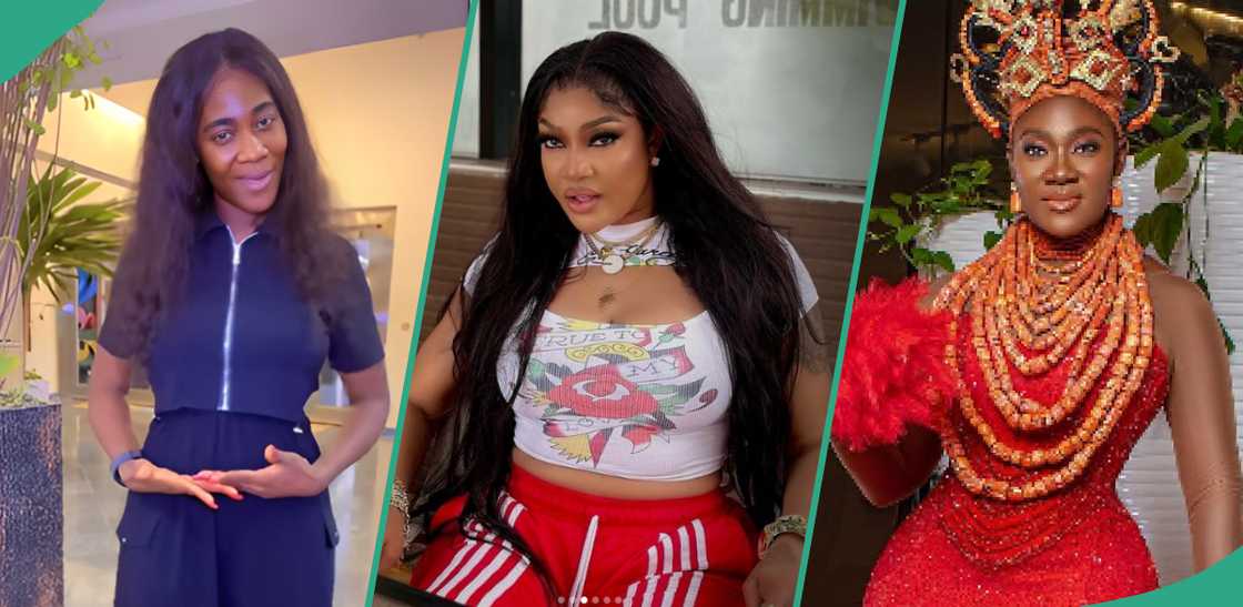 Angela Okorie drags Mercy Johnson over her weight loss with new claims Angela Okorie drags Mercy Johnson over her weight loss with new claims