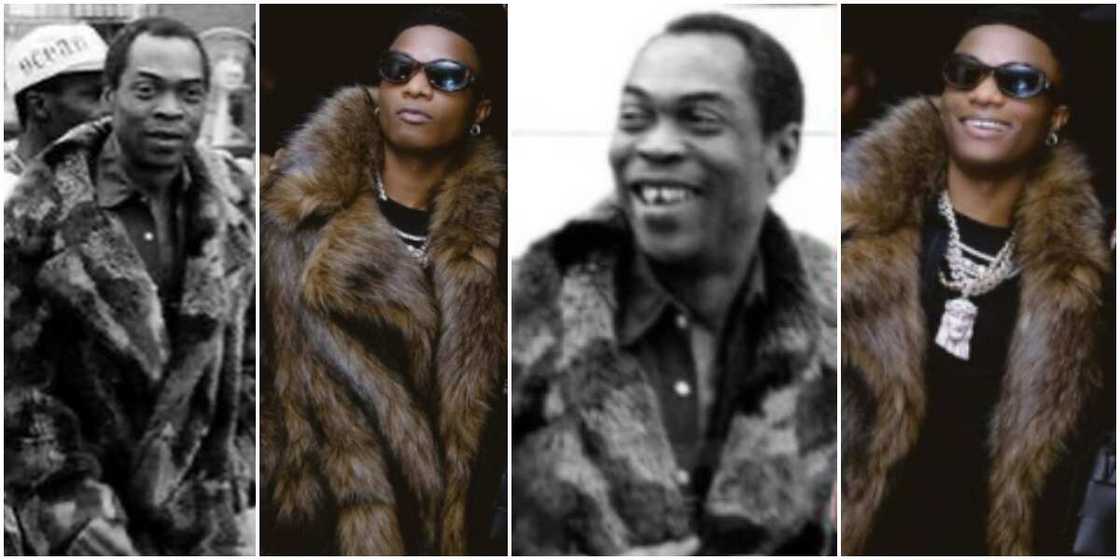 Wizkid and Fela Wizkid and Fela