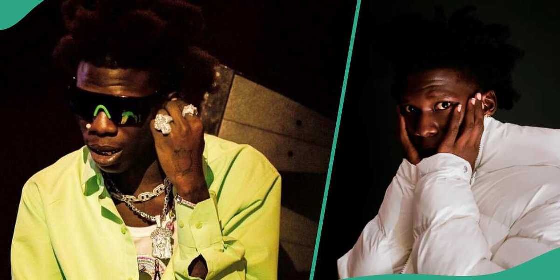 Seyi Vibez under fire after making grammatical error. Seyi Vibez under fire after making grammatical error.