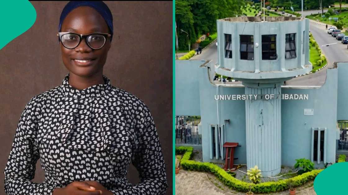 A Nigerian lady celebrated graduating from two different universities with degrees in music