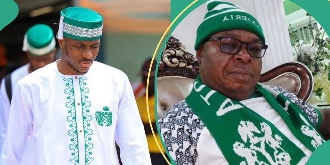 Victor Osimhen pays last-minute tribute to High Chief Angus Osondu. Victor Osimhen pays last-minute tribute to High Chief Angus Osondu.