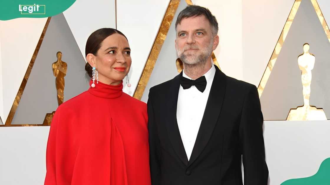 Maya Rudolph and Paul Thomas in Hollywood, California.