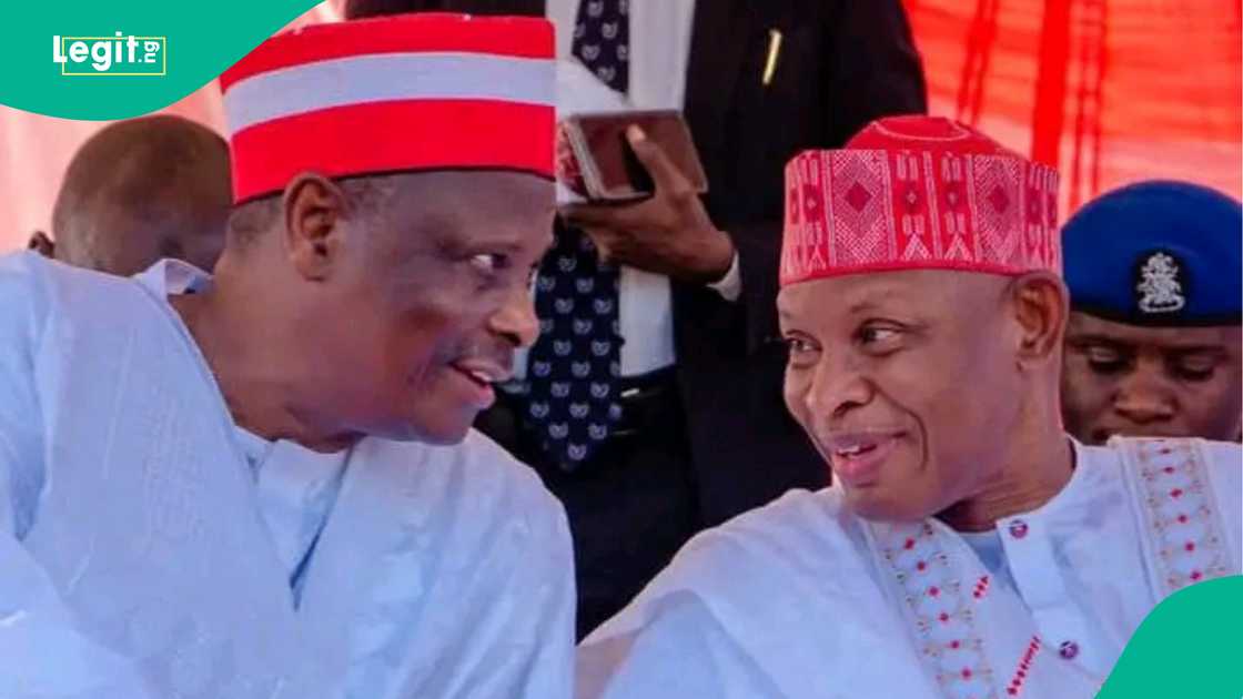Jagoran NNPP, Rabiu Kwankwaso tare da Abba Kabir Yusuf Jagoran NNPP, Rabiu Kwankwaso tare da Abba Kabir Yusuf