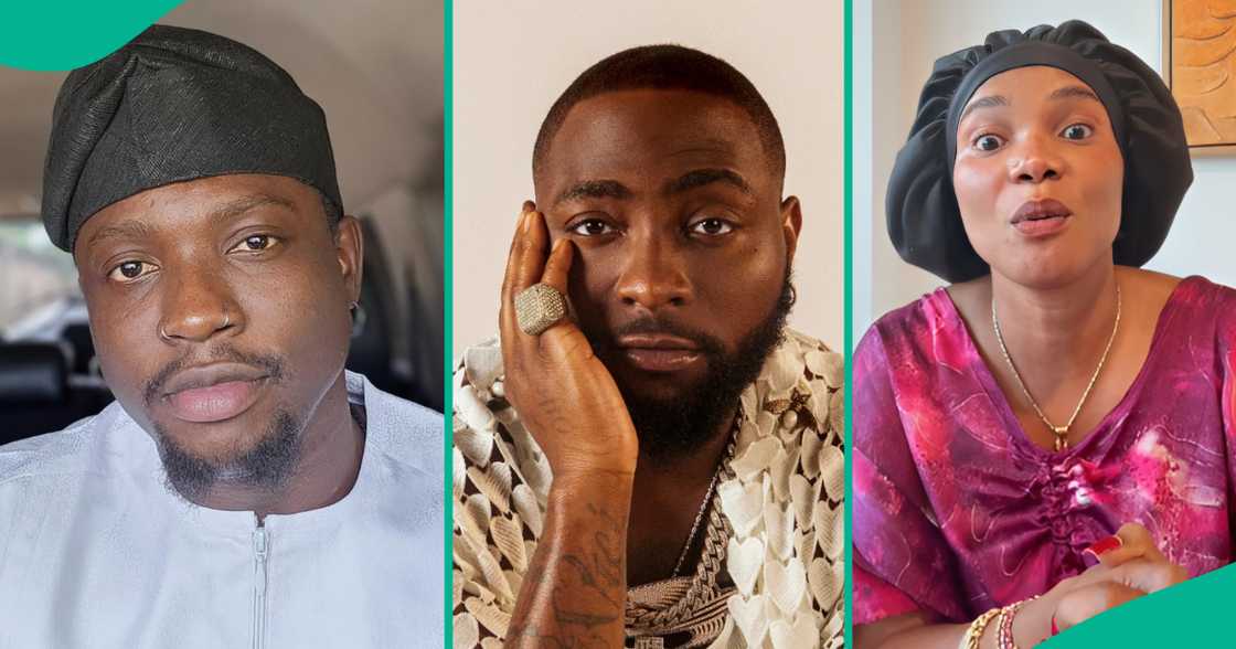 VeryDarkMan involves Davido in exchange with Iyabo Ojo.