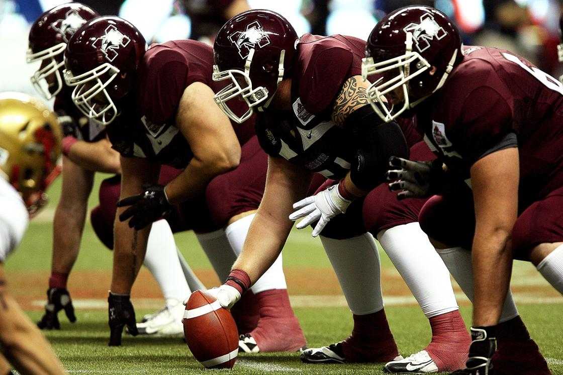 A football game A football game