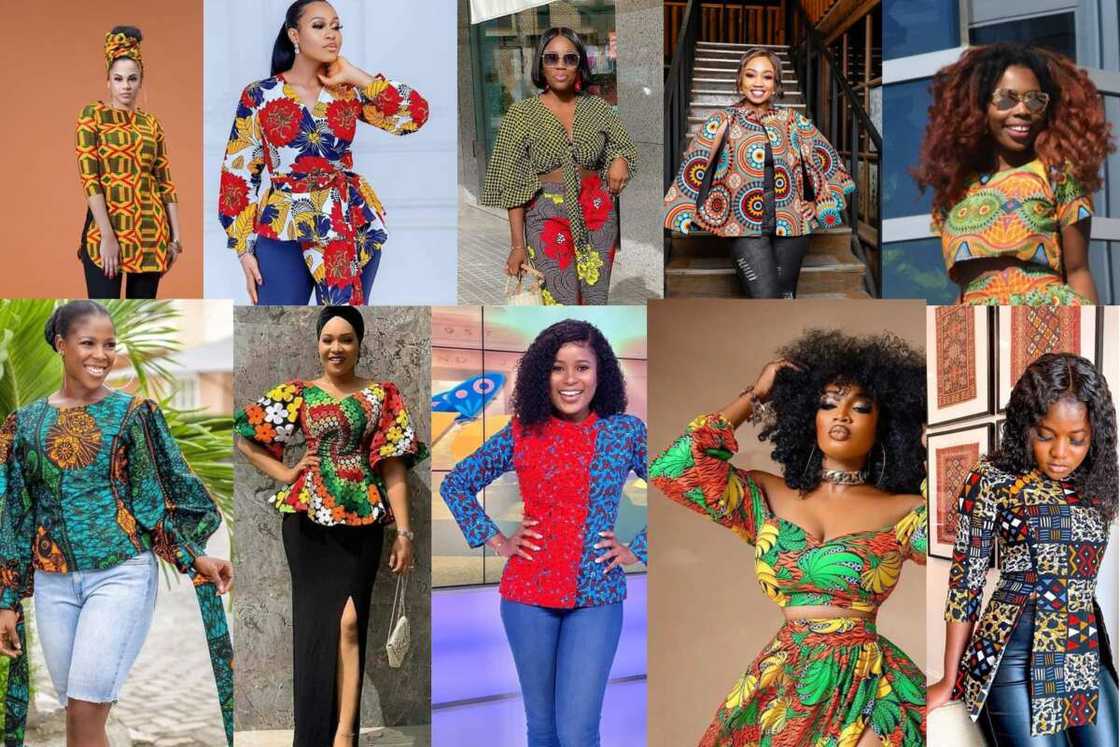 Best styles of Ankara tops to pair with skirts jeans and leggings Legit.ng