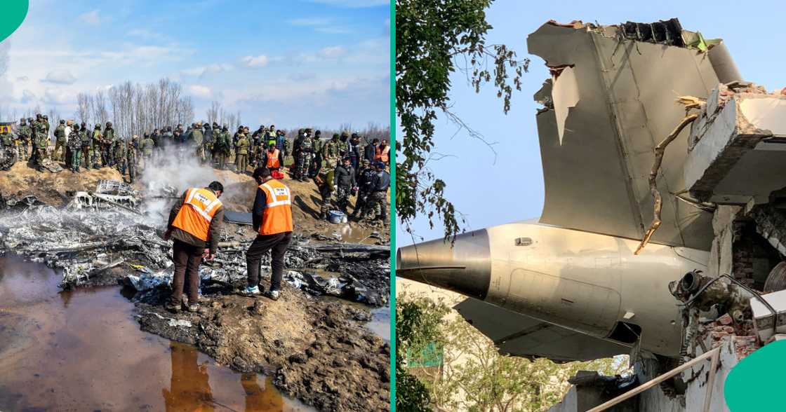 Firefighters who first arrived at the scene of the Air India plane crash describe what they saw in the burnt plane.