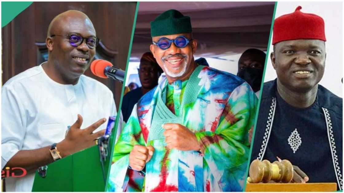 Siminalayi Fubara/Dapo Abiodun/Francis Nwifuru/Bola Tinubu/APC/Christmas Bonus/Presidency Siminalayi Fubara/Dapo Abiodun/Francis Nwifuru/Bola Tinubu/APC/Christmas Bonus/Presidency