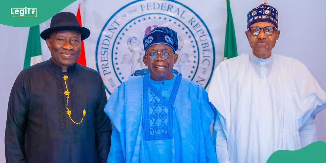  Details of Tinubu’s meeting with Buhari, Jonathan, Ribadu, 36 state governors emerge