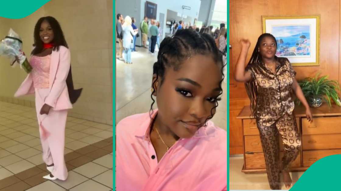 Nigerian lady bags her masters, dedicates to her father Nigerian lady bags her masters, dedicates to her father