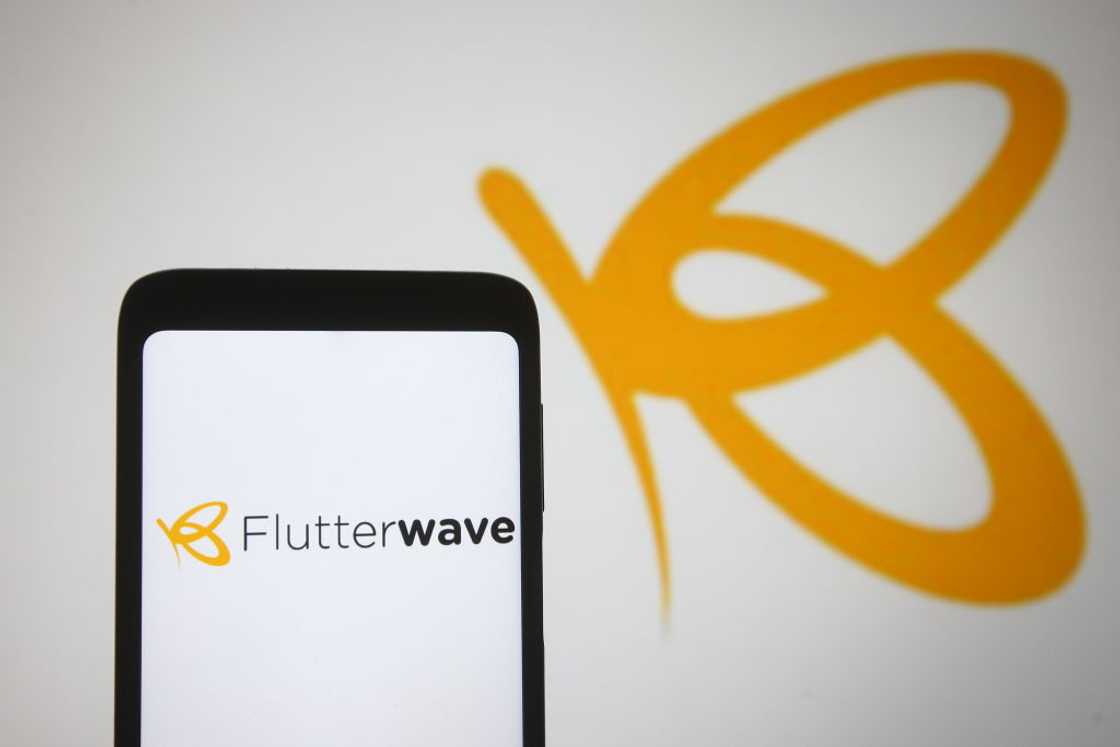 The Flutterwave logo of a payments company.