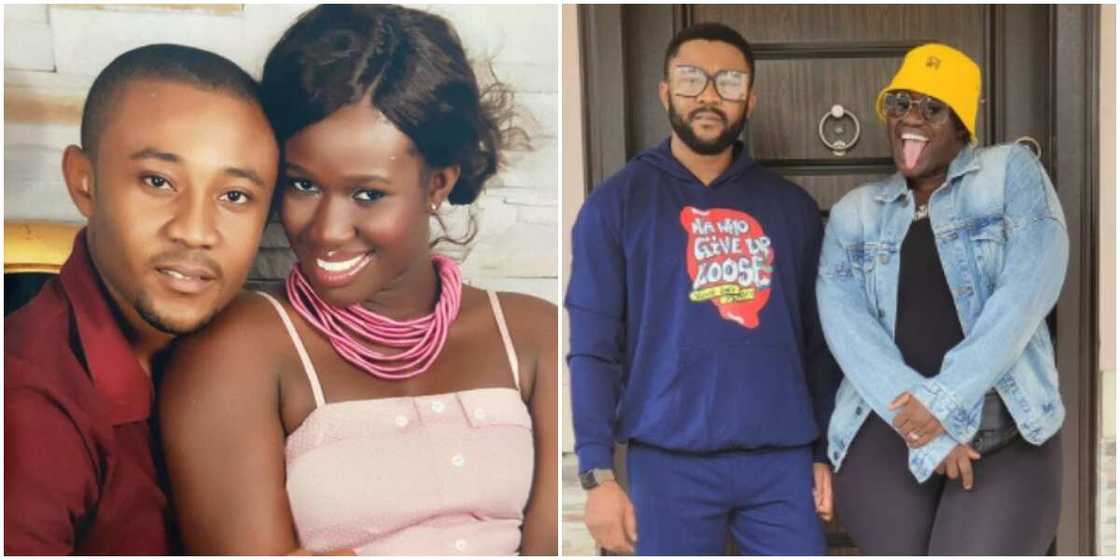 Warri Pikin and Hubby Warri Pikin and Hubby