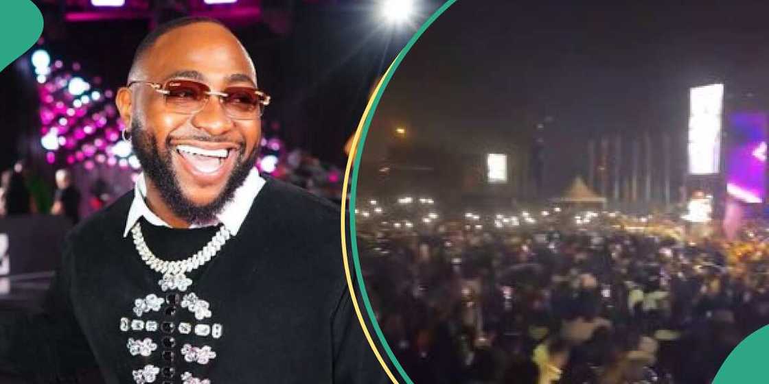 Davido tweet about success of Abuja concert after crying out that people didn't turn out.