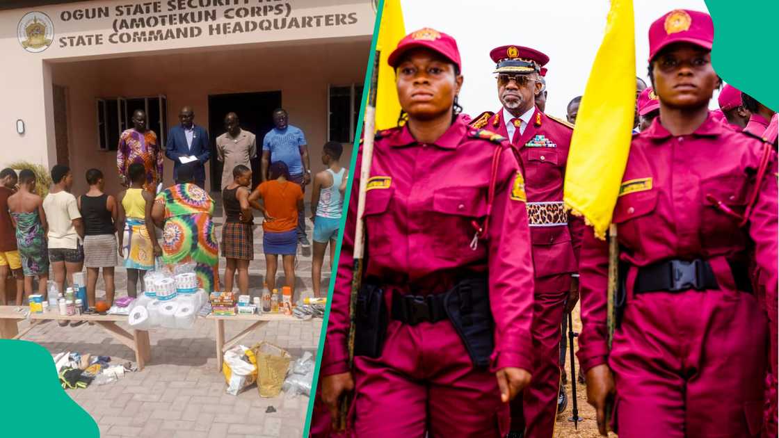 Rundunar Amotekun ta yi magana da ta ceto 'yan mata daga gidan karuwai Rundunar Amotekun ta yi magana da ta ceto 'yan mata daga gidan karuwai