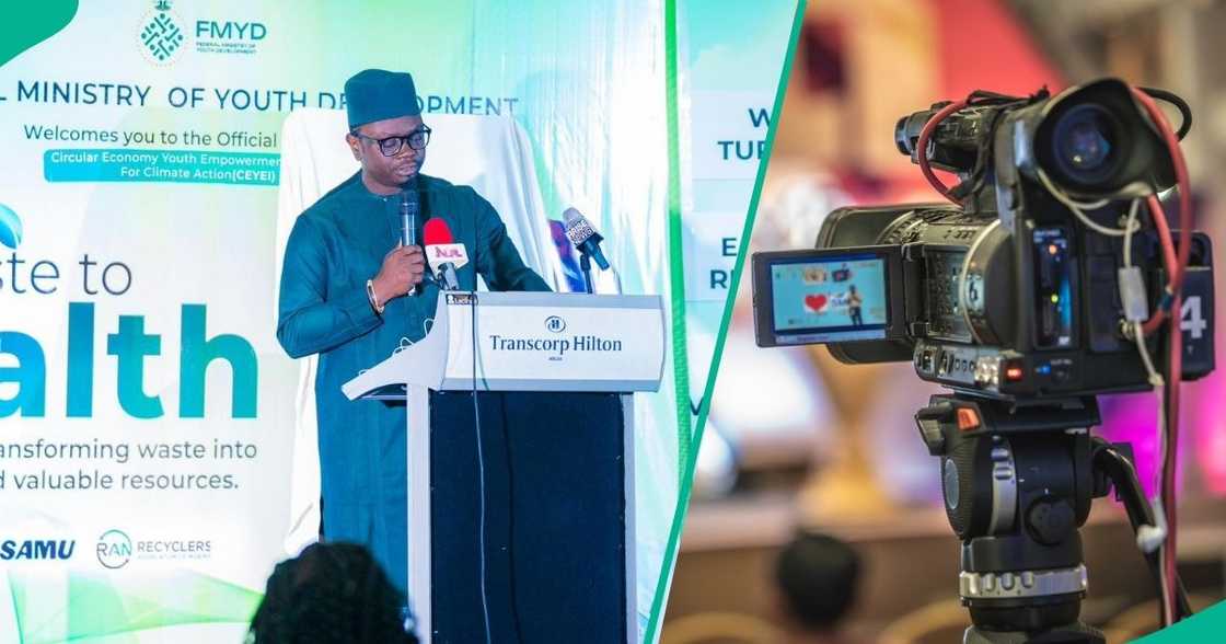 Federal government launches new TV channel to help youths stay updated