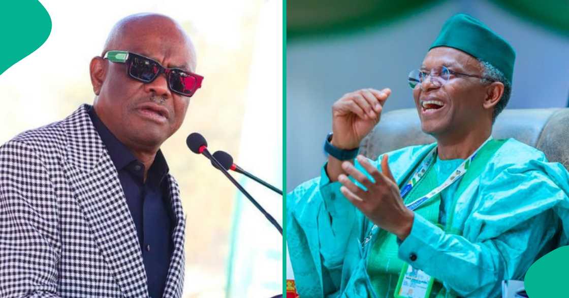 FCT Minister Nyesom Wike has tackled former Kaduna governor, Nasir El-Rufai, over criticism of President Bola Tinubu. FCT Minister Nyesom Wike has tackled former Kaduna governor, Nasir El-Rufai, over criticism of President Bola Tinubu.