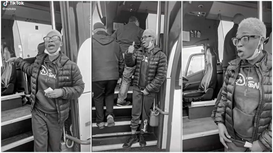 The lady shouted like a proper Lagos conductor. The lady shouted like a proper Lagos conductor.