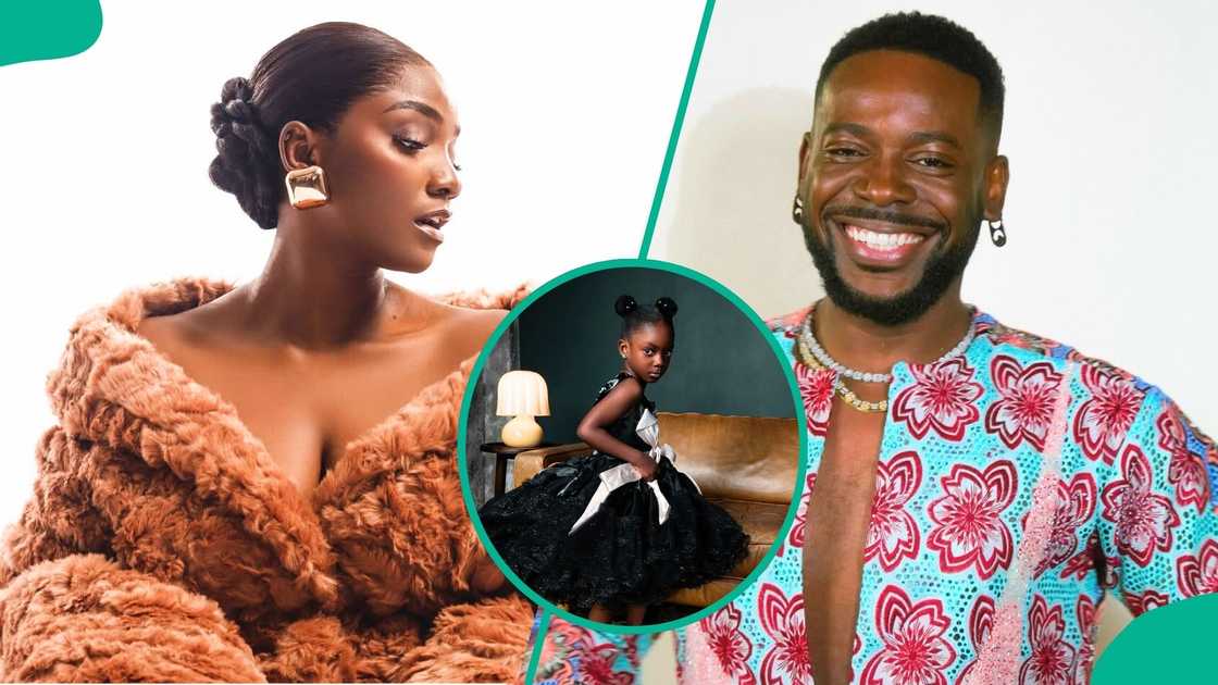 Troll apologises after making vile comments about Adekunle Gold's daughter, Deja