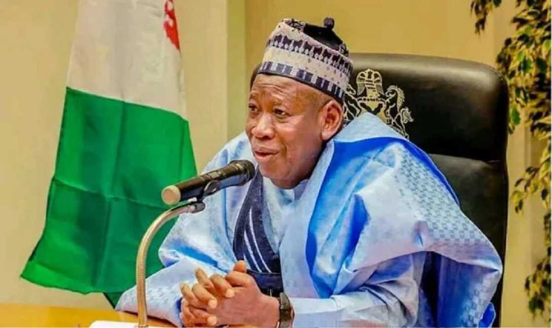 Gwamna Abdullahi Ganduje. Gwamna Abdullahi Ganduje.