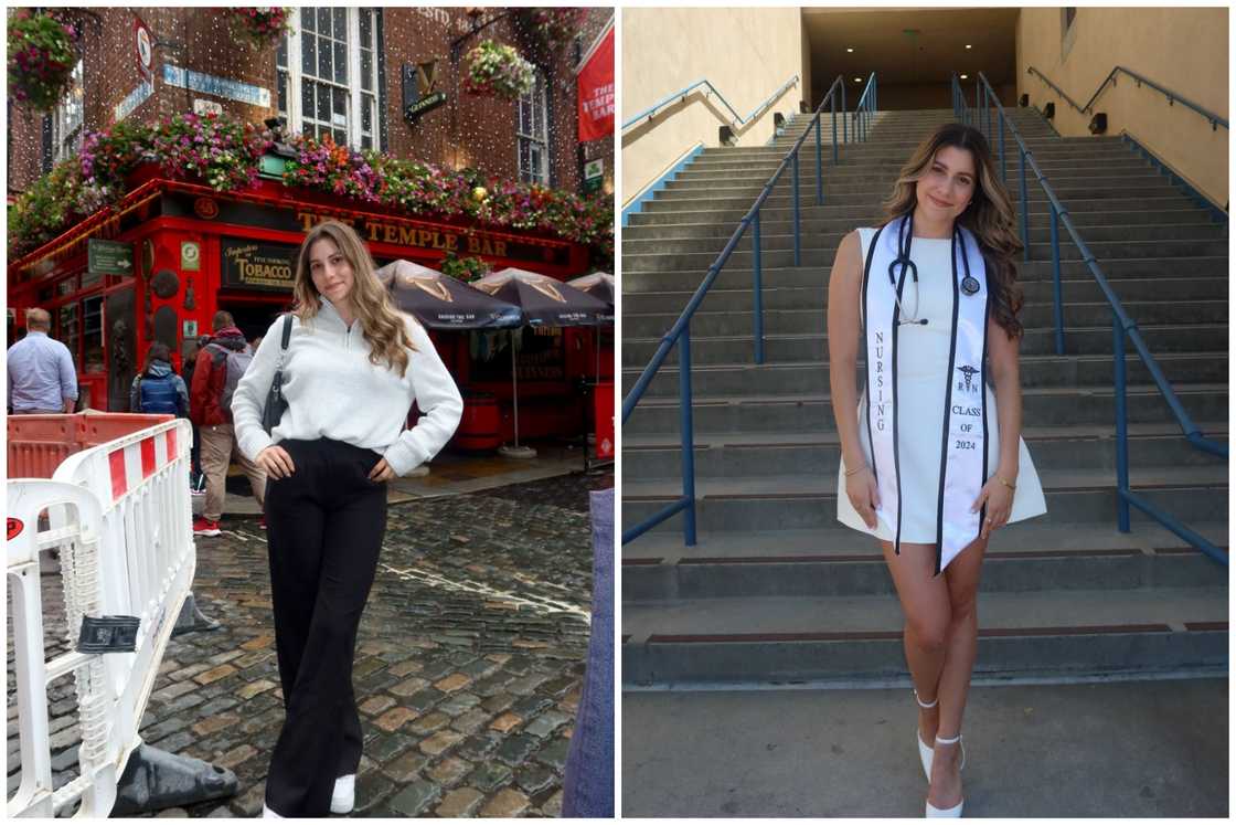 Mia Ortega posing for photos. Mia Ortega posing for photos.