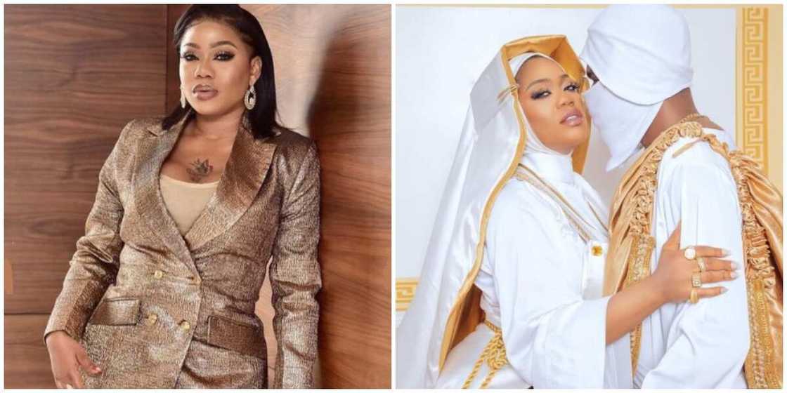 Designer Toyin Lawani Dons Provocative Nun Outfit for Movie Premier, Sparks Reactions Designer Toyin Lawani Dons Provocative Nun Outfit for Movie Premier, Sparks Reactions