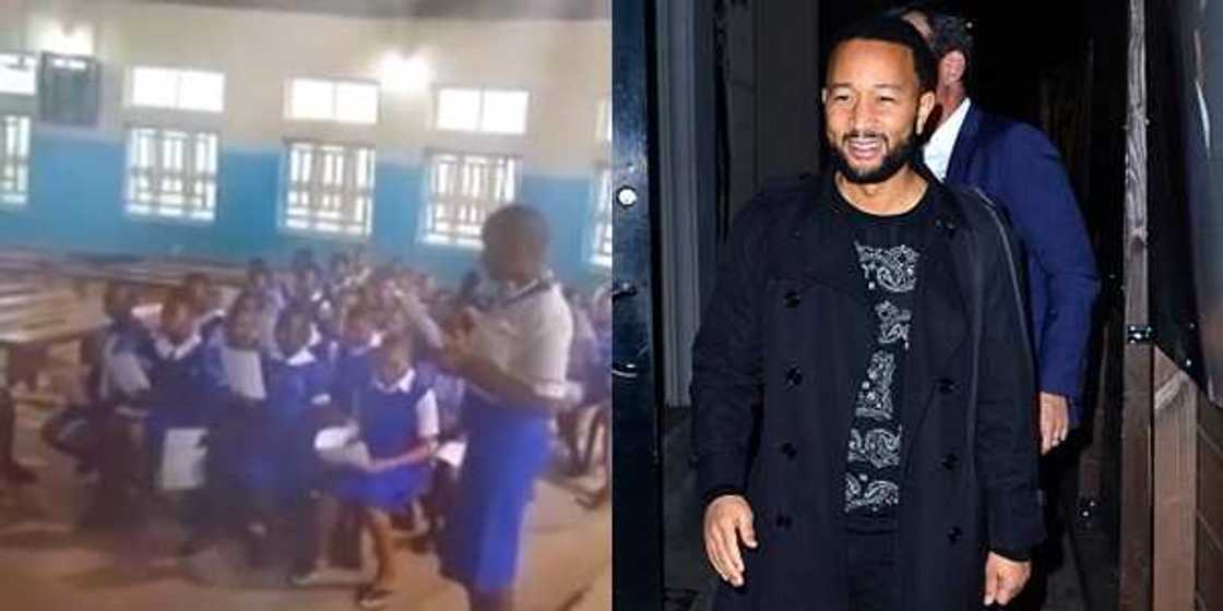 School kids give a wonderful performance of John Legend's song, All of Me School kids give a wonderful performance of John Legend's song, All of Me