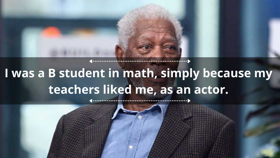 Funny Morgan Freeman quotes