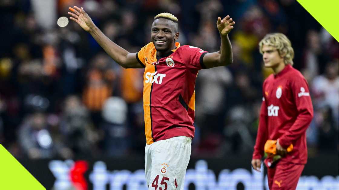 Victor Osimhen, Galatasaray, Samsunspor, RAMS Park, Istanbul, Turkiye, Super Lig.