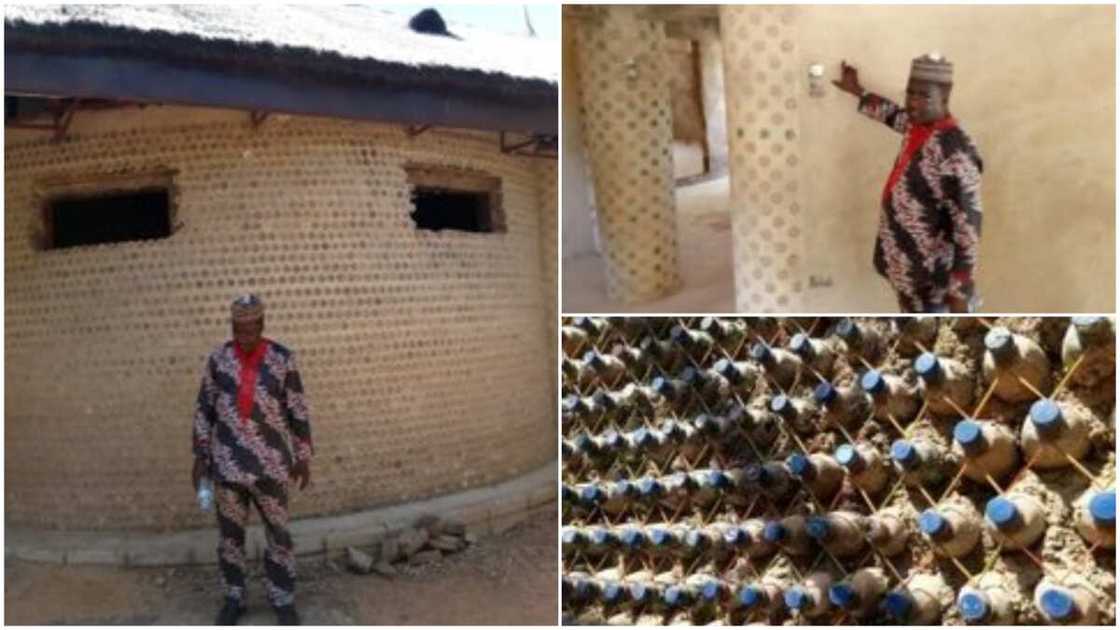 Cement is too expensive - Man who built house with plastic bootles finally speaks Cement is too expensive - Man who built house with plastic bootles finally speaks