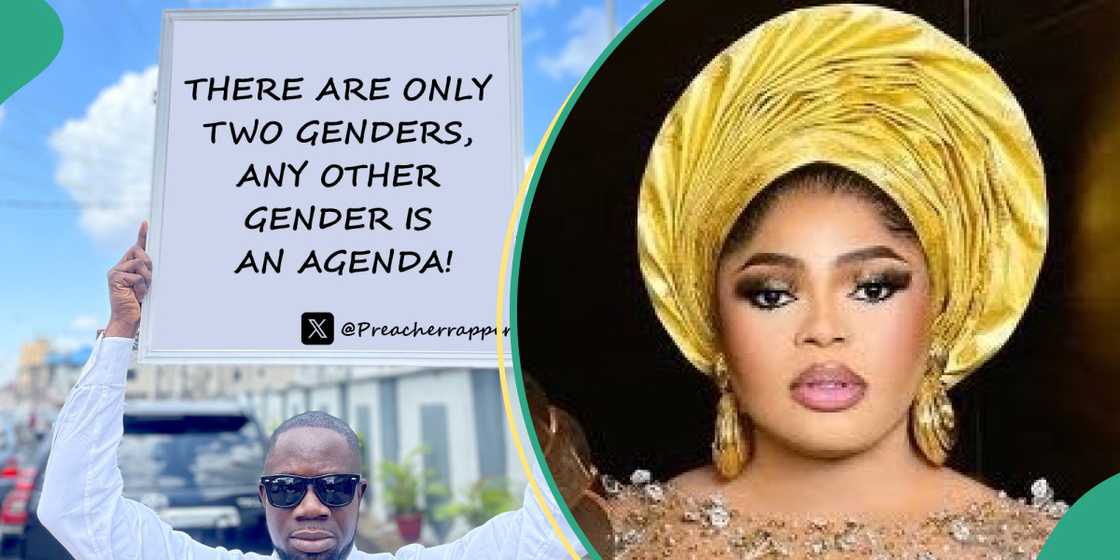 Cleric question gender identity of Bobrisky Cleric question gender identity of Bobrisky