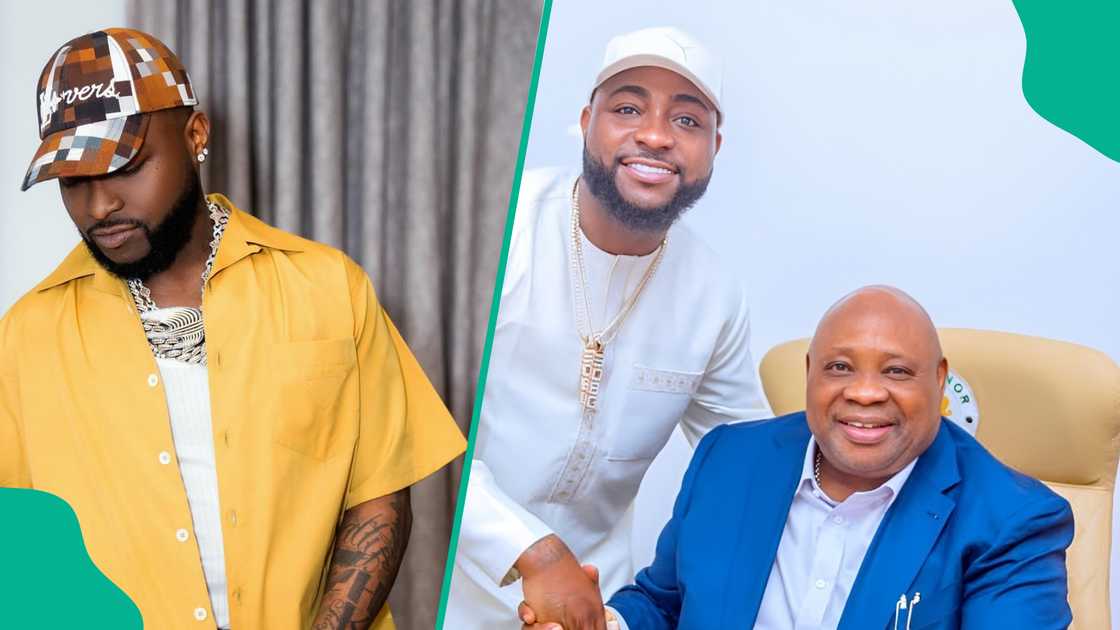 Davido calls his uncle Ademola Adeleke after Osun poll victory Davido calls his uncle Ademola Adeleke after Osun poll victory