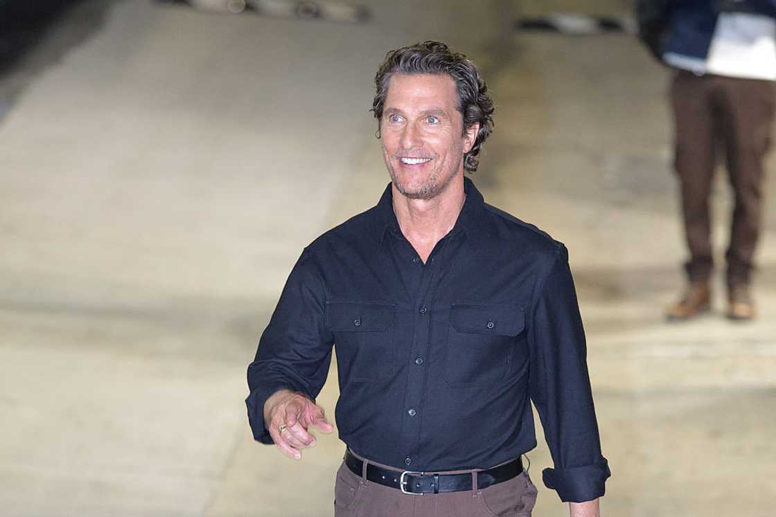 Matthew McConaughey arrives at an event in Los Angeles Matthew McConaughey arrives at an event in Los Angeles