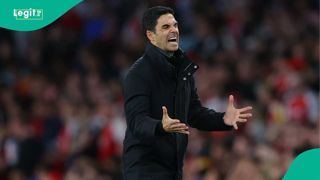 Mikel Arteta, Arsenal, Paris Saint-Germain, UEFA Champions League, Emirates Stadium, London, England. Mikel Arteta, Arsenal, Paris Saint-Germain, UEFA Champions League, Emirates Stadium, London, England.