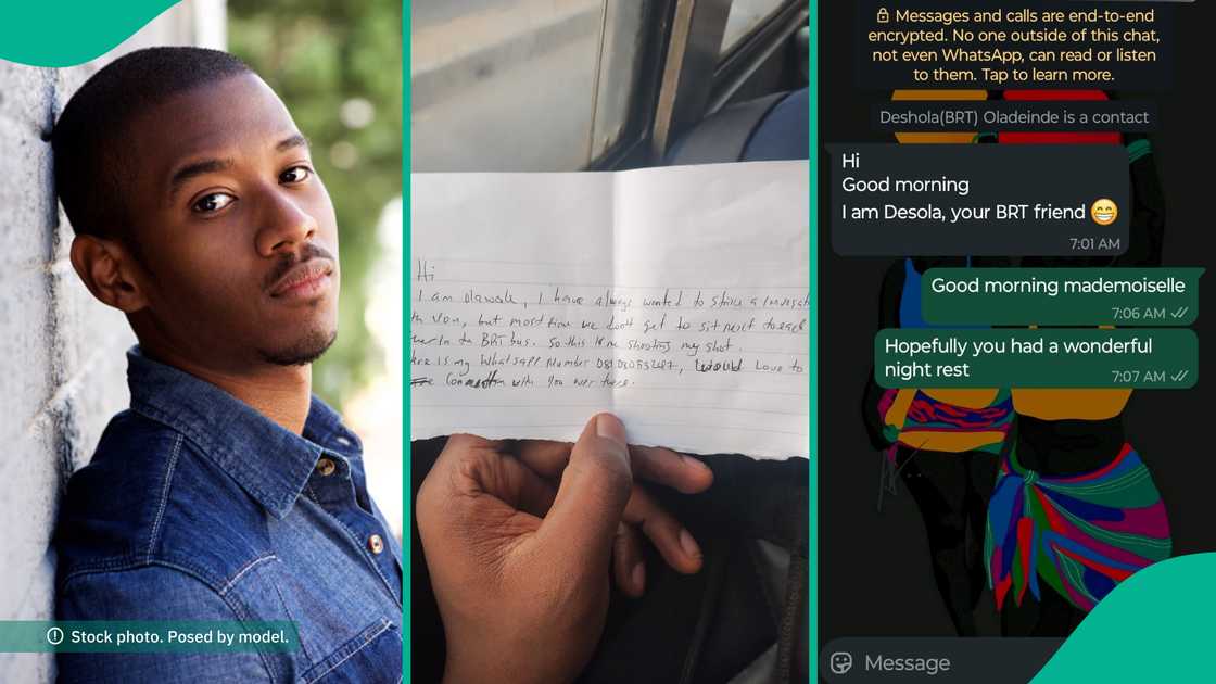 Reactions as man shows how he got lady's phone number without asking for it Reactions as man shows how he got lady's phone number without asking for it