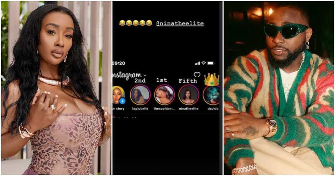 Anita Brown brags about being Davido's 5th baby mama. Anita Brown brags about being Davido's 5th baby mama.