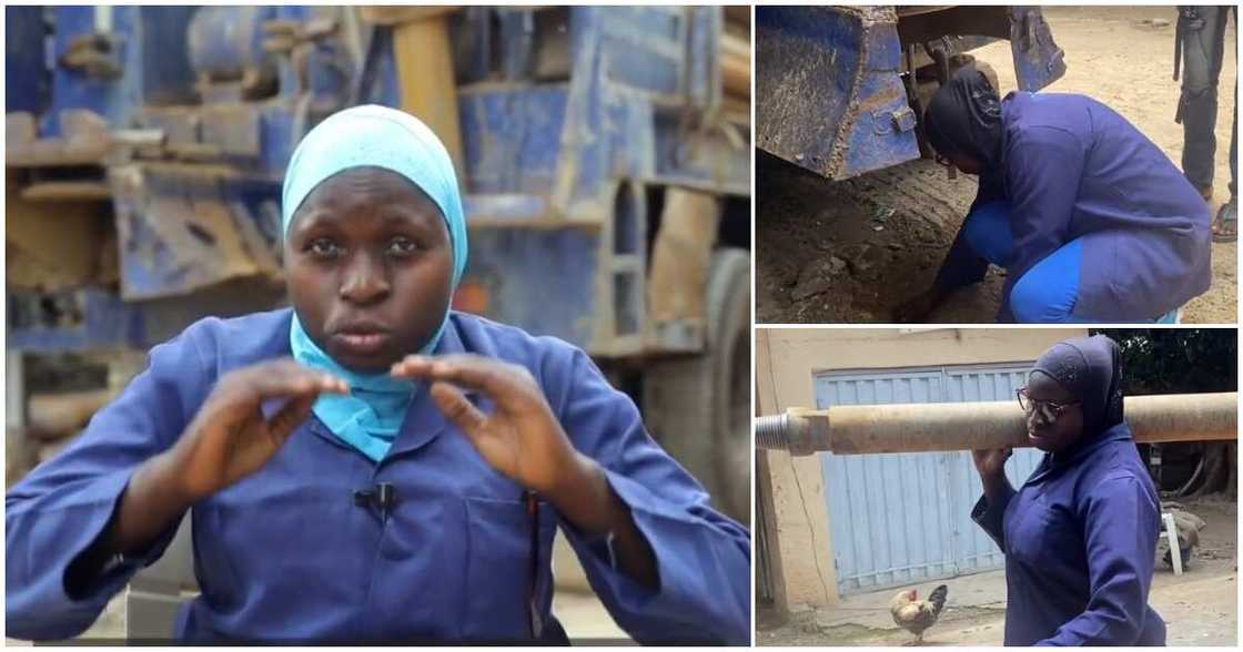 Maryam Hussain, Kaduna, wood technology graduate, female borehole driller