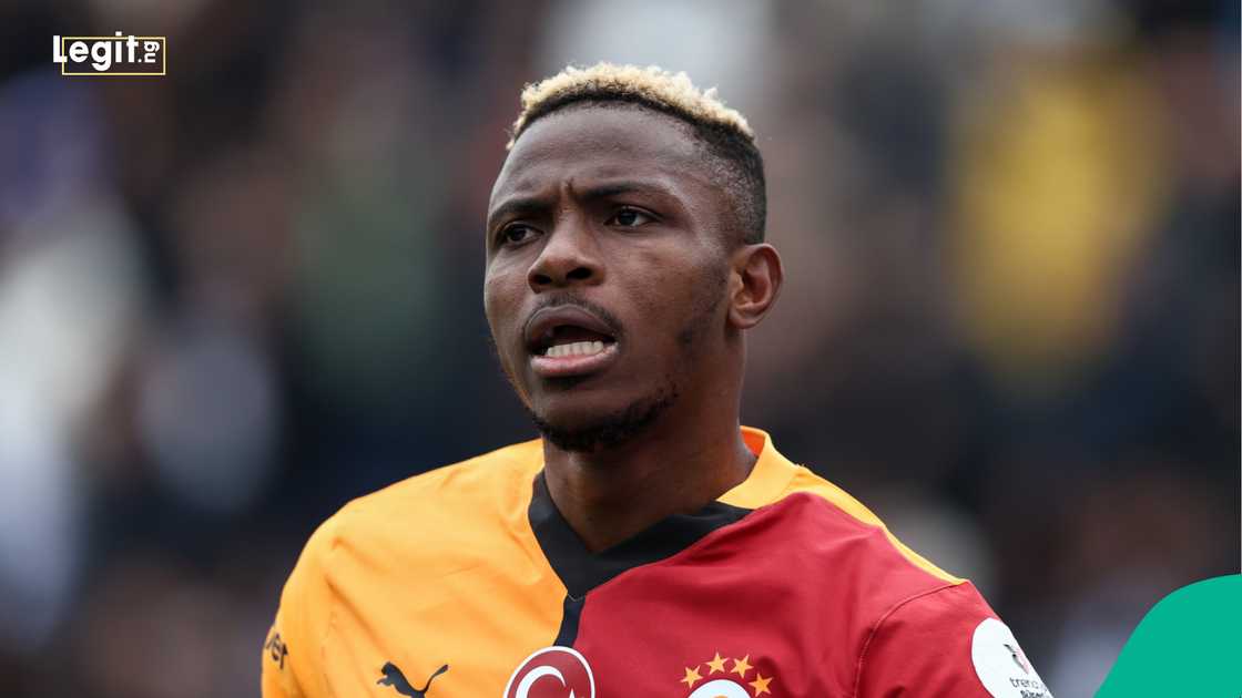 Victor Osimhen, Galatasaray. Victor Osimhen, Galatasaray.