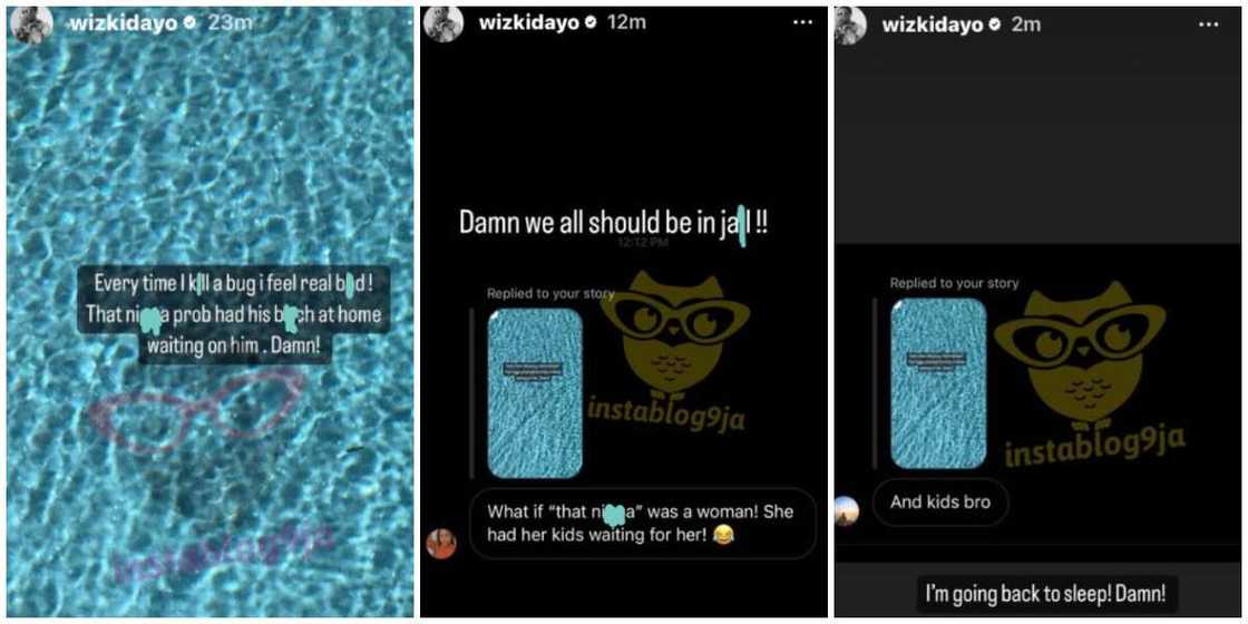 Wizkid and bugs Wizkid and bugs