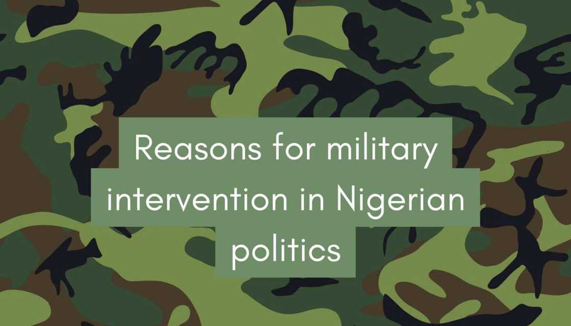 reasons for military intervention