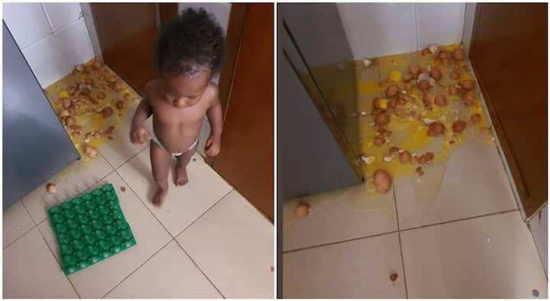 Karamar yarinya ta fasa kwai Karamar yarinya ta fasa kwai