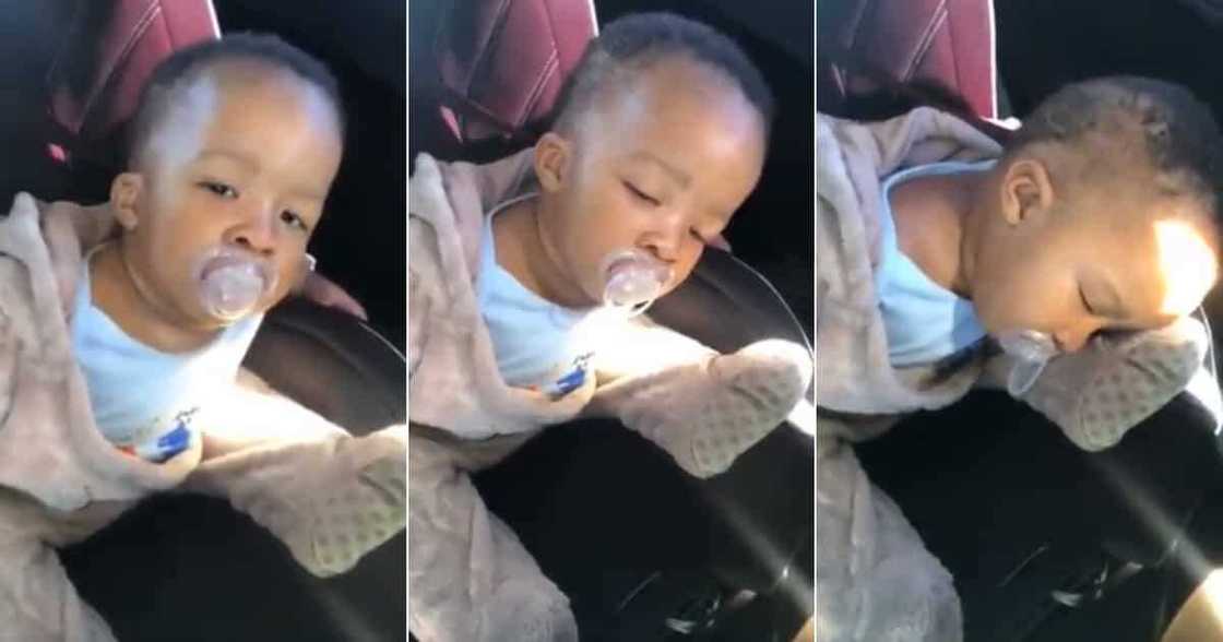 Viral Video of an Adorable Baby Falling Asleep Has SA Falling in Love