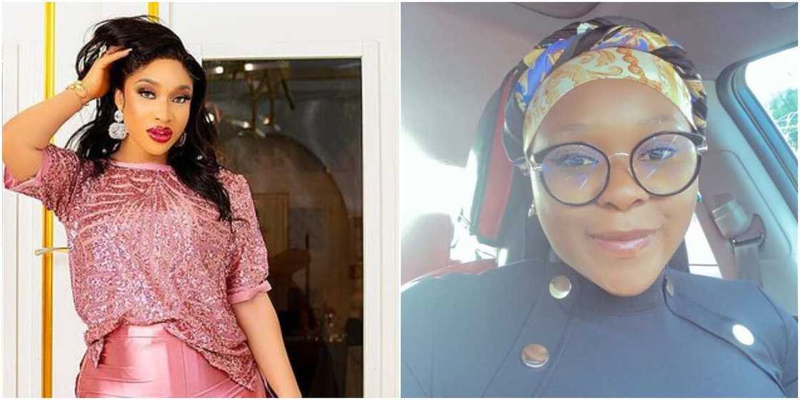 Tonto Dikeh and Chioma Ifemeludike Tonto Dikeh and Chioma Ifemeludike
