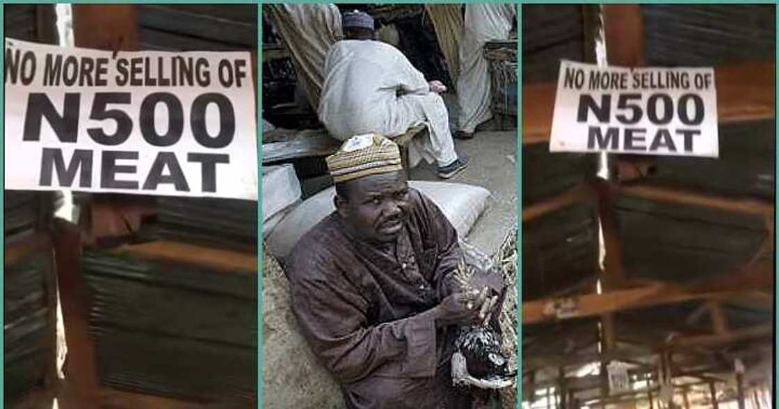 Meat seller refuses to sell for N500 Meat seller refuses to sell for N500