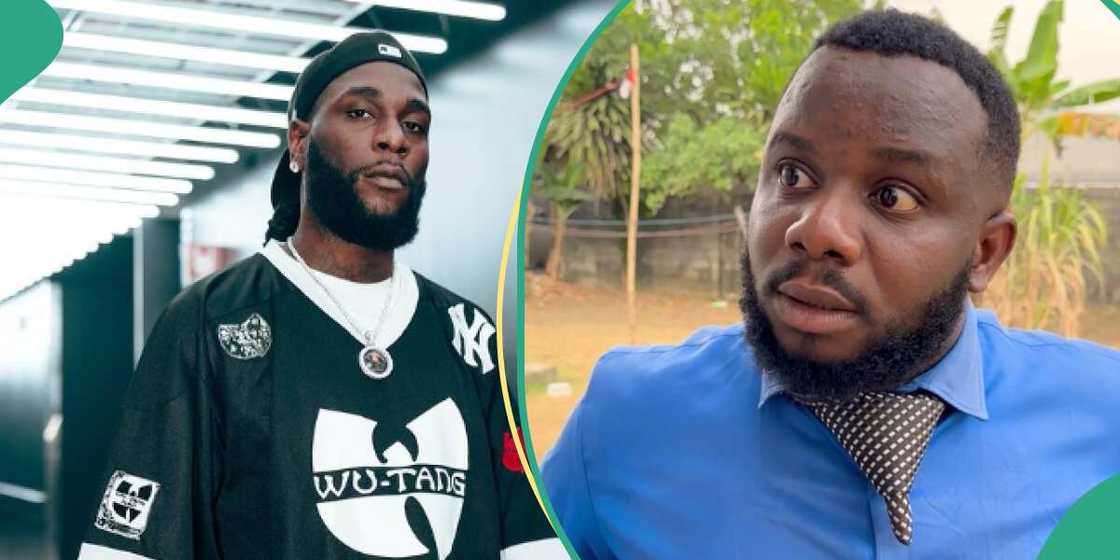 Burna Boy's baby photo trends. Burna Boy's baby photo trends.