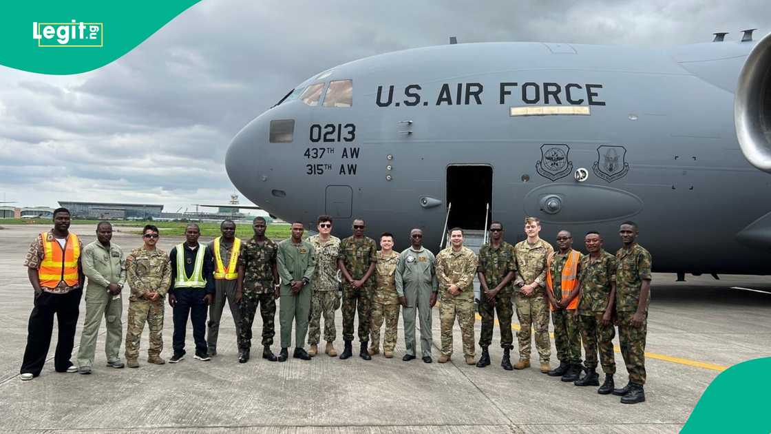 US military equipment lands in Nigeria to fight terrorism US military equipment lands in Nigeria to fight terrorism