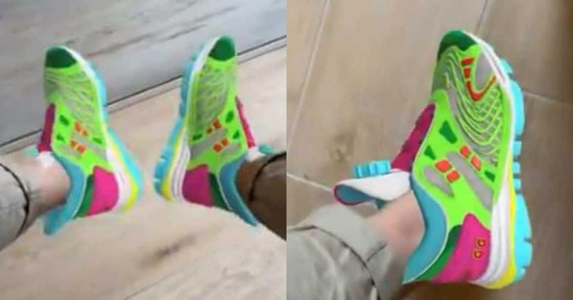 Virtual Gucci sneakers available for just N3500 but you can't actually wear them Virtual Gucci sneakers available for just N3500 but you can't actually wear them