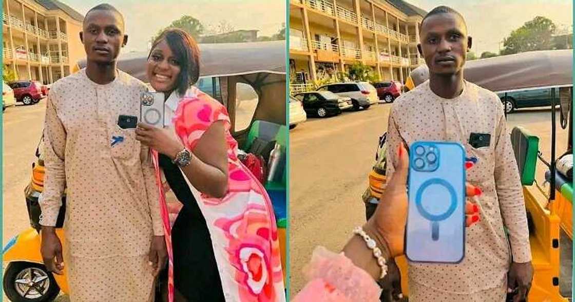 A kind keke rider found and returned an iPhone 13 Pro Max to its owner in Katsina A kind keke rider found and returned an iPhone 13 Pro Max to its owner in Katsina