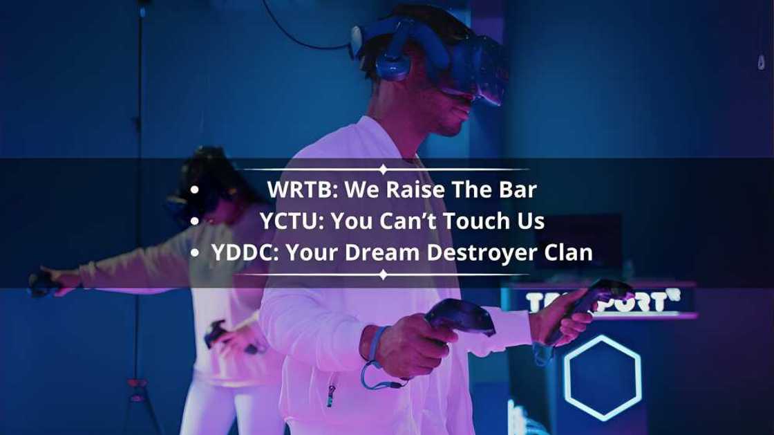 Good 4-letter clan names Good 4-letter clan names