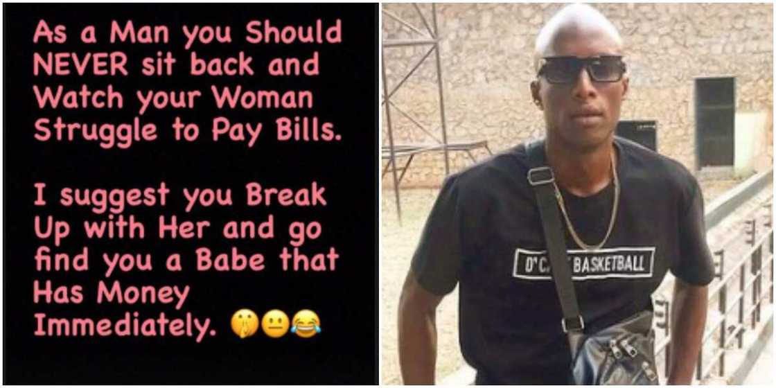 If your Woman Struggles to Pay her bills, Dump Her: OAP N6 Advises Men If your Woman Struggles to Pay her bills, Dump Her: OAP N6 Advises Men